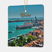 Venedig, Italien - Luftaufnahme Keramikornament (Links)