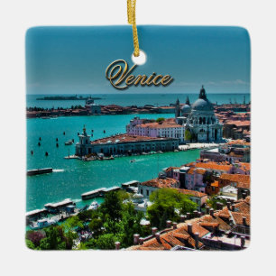 Venedig, Italien - Luftaufnahme Keramikornament