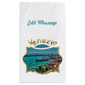 Venedig, Italien - Luftaufnahme Kleine Geschenktüte (Rückseite)