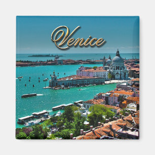 Venedig, Italien - Luftaufnahme Magnet