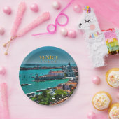 Venedig, Italien - Luftaufnahme Pappteller (Party)