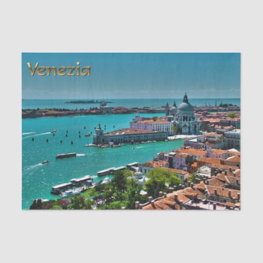 Venedig, Italien - Luftbild Seidenpapier (Vorderseite)