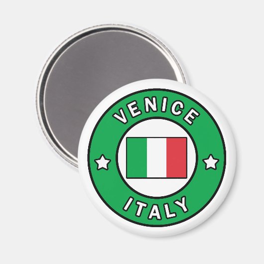 Venedig Italien Magnet (Vorderseite/Rückseite)