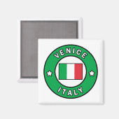 Venedig Italien Magnet (Vorderseite/Rückseite)