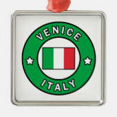 Venedig Italien Ornament Aus Metall (Vorne)