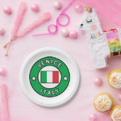 Venedig Italien Pappteller (Party)