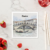 Venedig Italien Party Napkins Serviette (Beispiel)