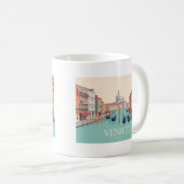 Venedig Italien Pastellfarben Kaffeetasse (VorderseiteRechts)