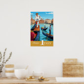 Venedig, Italien Poster (Küche)