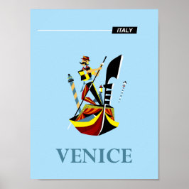 Venedig, Italien Poster