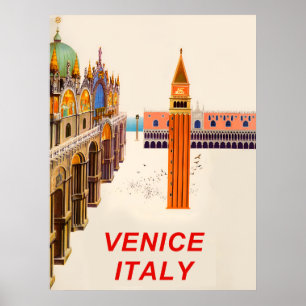 Venedig, Italien Poster