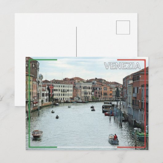 Venedig - Italien Postkarte (Vorne/Hinten)