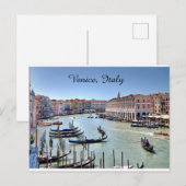 Venedig, Italien Postkarte (Vorne/Hinten)