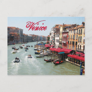 Venedig, Italien Postkarte