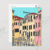Venedig Italien Postkarte (Vorne/Hinten)
