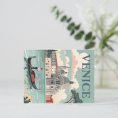 Venedig, Italien Postkarte (Stehend Vorderseite)