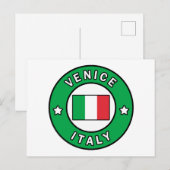 Venedig Italien Postkarte (Vorne/Hinten)