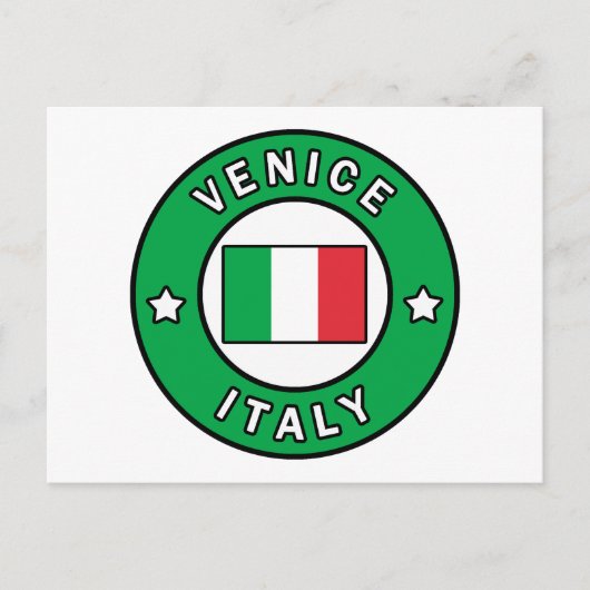 Venedig Italien Postkarte (Vorderseite)