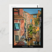 Venedig, Italien Postkarte (Vorne/Hinten)
