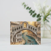Venedig Italien Postkarte (Stehend Vorderseite)