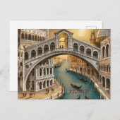 Venedig Italien Postkarte (Vorne/Hinten)