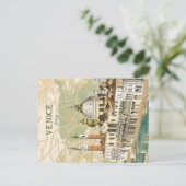 Venedig Italien Postkarte (Stehend Vorderseite)