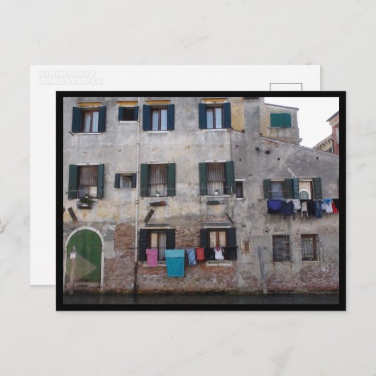 Venedig (Italien) Postkarte (Vorne/Hinten)