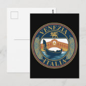 Venedig Italien Postkarte (Vorne/Hinten)