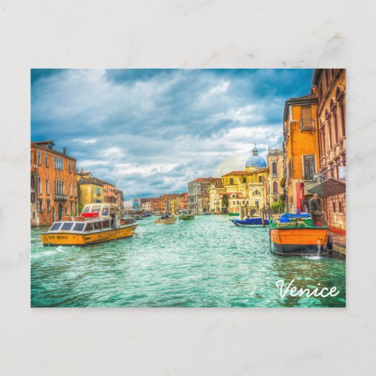 Venedig, Italien Postkarte (Vorderseite)