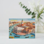 Venedig Italien Postkarte (Stehend Vorderseite)