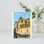 Venedig Italien Postkarte (Stehend Vorderseite)