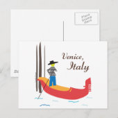 Venedig Italien Postkarte (Vorne/Hinten)