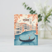 Venedig Italien Postkarte (Stehend Vorderseite)