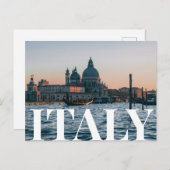 Venedig, Italien Postkarte (Vorne/Hinten)