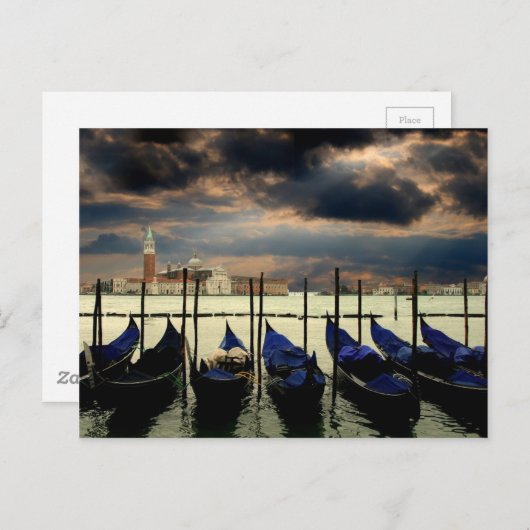 Venedig, Italien Postkarte (Vorne/Hinten)