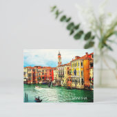 Venedig - Italien Postkarte (Stehend Vorderseite)