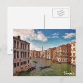 Venedig, Italien Postkarte (Vorne/Hinten)