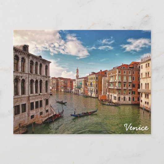 Venedig, Italien Postkarte (Vorderseite)