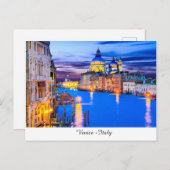 Venedig Italien Postkarte (Vorne/Hinten)