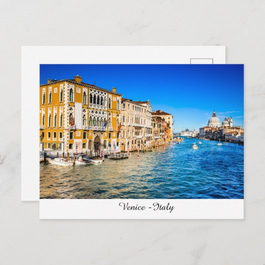 Venedig Italien Postkarte (Vorne/Hinten)