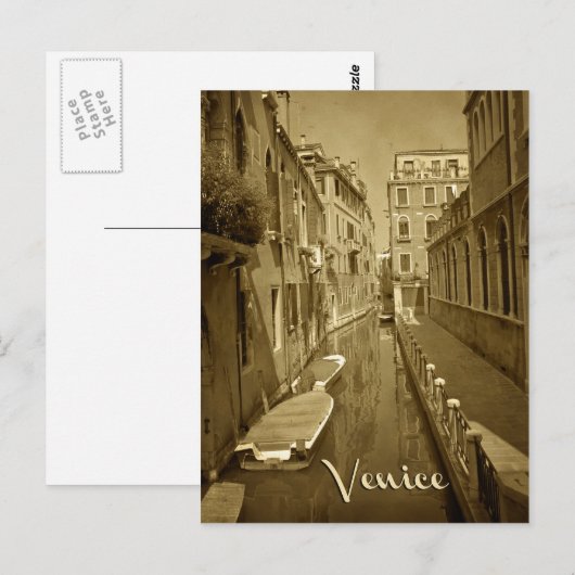 Venedig Italien Postkarte (Vorne/Hinten)