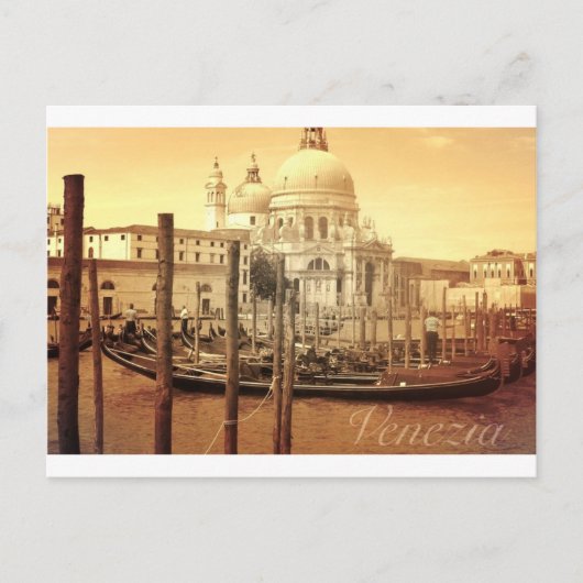 Venedig, Italien Postkarte (Vorderseite)