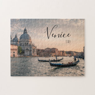 Venedig Italien Puzzle Gondel