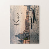 Venedig Italien Puzzle Gondel (Vertikal)