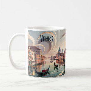 Venedig Italien Reise Aquarell Gondel Benutzerdefi Kaffeetasse