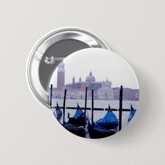 Venedig Italien Reise Button (Vorne & Hinten)