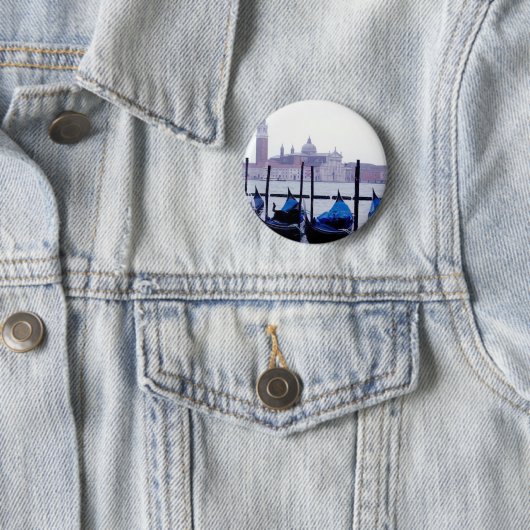 Venedig Italien Reise Button (Beispiel)
