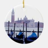 Venedig Italien Reise Keramik Ornament (Hinten)