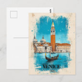 Venedig Italien Reise Postkarte (Vorne/Hinten)