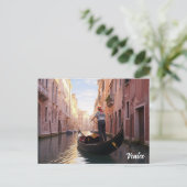 Venedig Italien Reise Postkarte (Stehend Vorderseite)